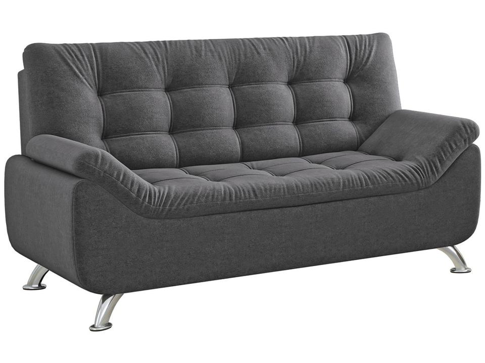 Sofá 2 Lugares Suede Linoforte Durban - 3