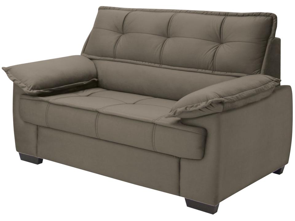 Sofá 2 Lugares Suéde Lisboa Linoforte - 6