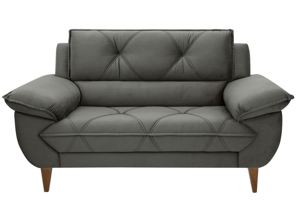 Sofá 2 Lugares Suede Malbec Linoforte - 5