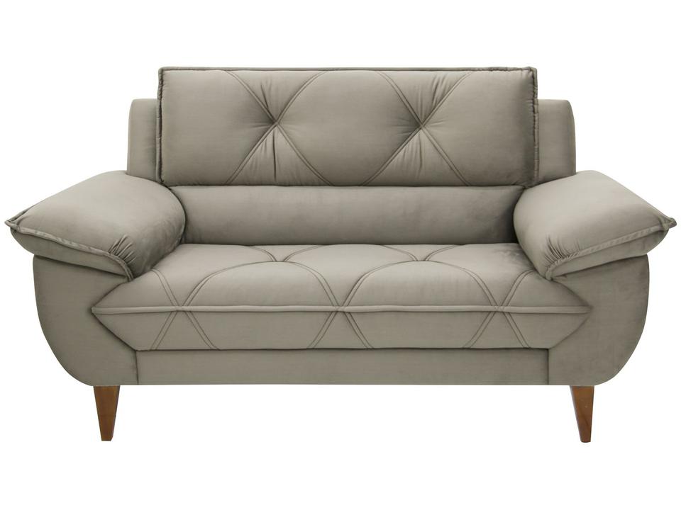 Sofá 2 Lugares Suede Malbec Linoforte - 5