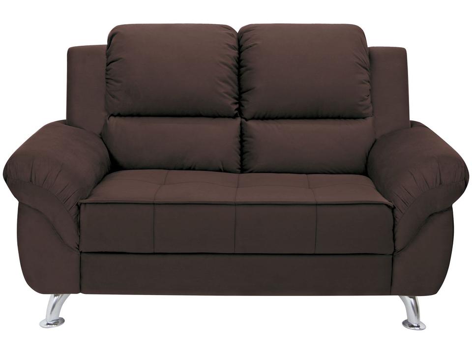 Sofá 2 Lugares Suede Marselha Linoforte - 5