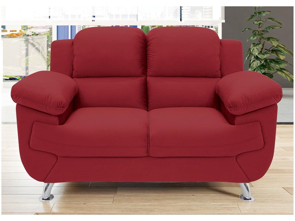 Sofá 2 Lugares Suede Spazium Linoforte - 3
