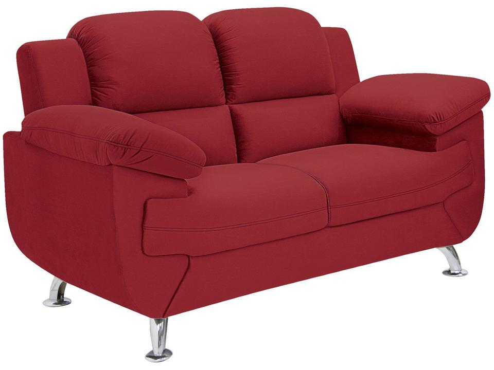 Sofá 2 Lugares Suede Spazium Linoforte - 5