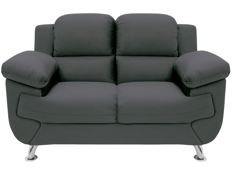 Sofá 2 Lugares Suede Spazium Linoforte - 4