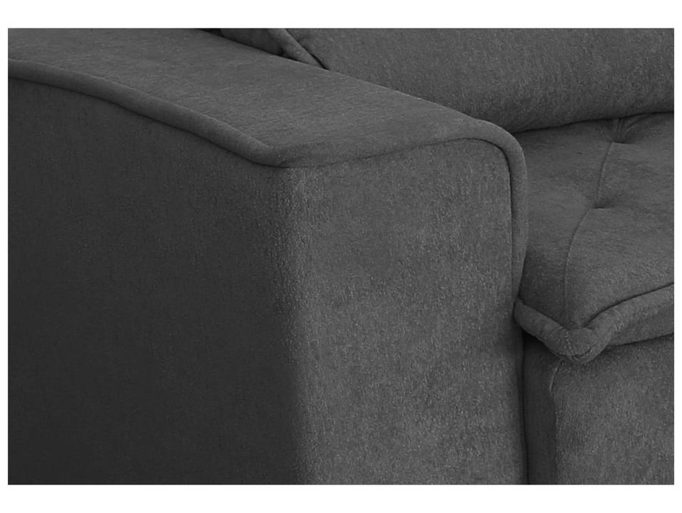 Sofá 3 Lugares Retrátil Reclinável Suede Califórnia JW Estofados - 6