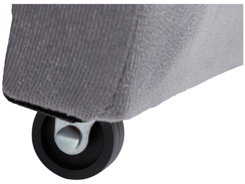 Sofá 3 Lugares Retrátil Reclinável Suede Phormatta Colômbia SMP - 10