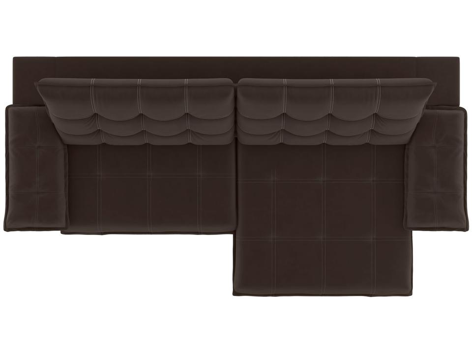 Sofá 3 Lugares Retrátil Reclinável Veludo Vancouver Besthouse - 5