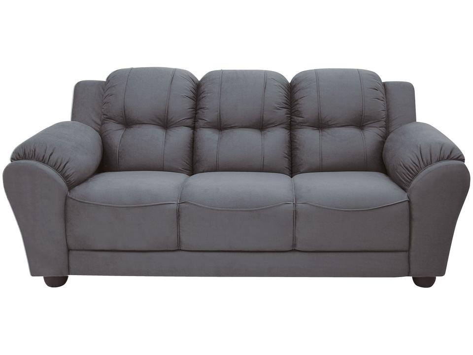 Sofá 3 Lugares Suede Adágio Linoforte - 2