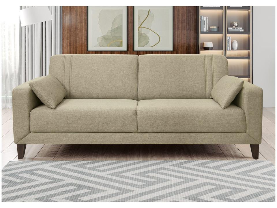 Sofá 4 Lugares Linho Lyon A2 Linoforte - 4