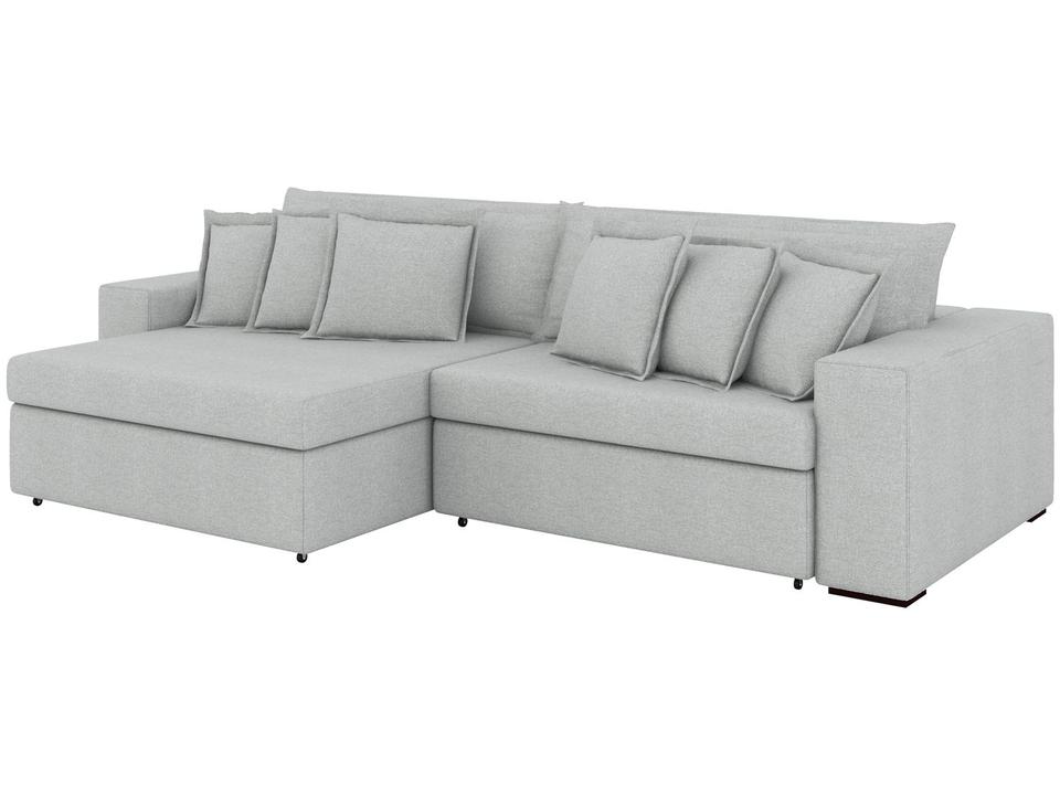 Sofá 4 Lugares Retrátil Reclinável Bouclé Mediterrâneo Parma Flexforma Estofados - 3