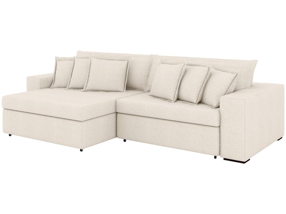 Sofá 4 Lugares Retrátil Reclinável Bouclé Mediterrâneo Parma Flexforma Estofados - 3