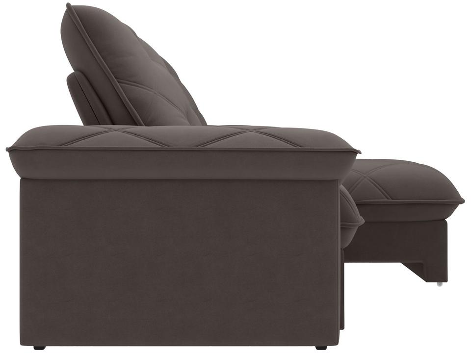 Sofá 4 Lugares Retrátil Reclinável Slim Amsterda Besthouse - 6