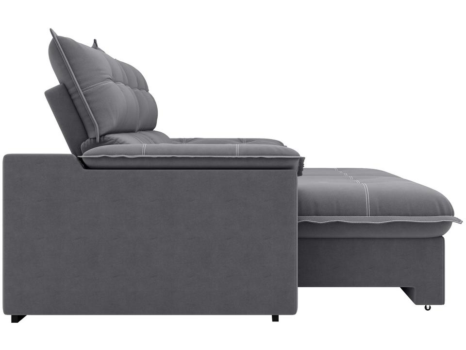 Sofá 4 Lugares Retrátil Reclinável Slim Venetto Besthouse - 5