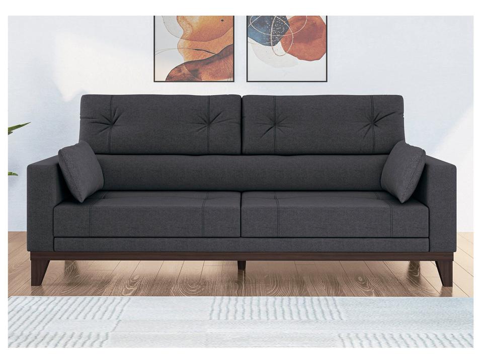 Sofá 4 Lugares Suede Cannes Linoforte - 7