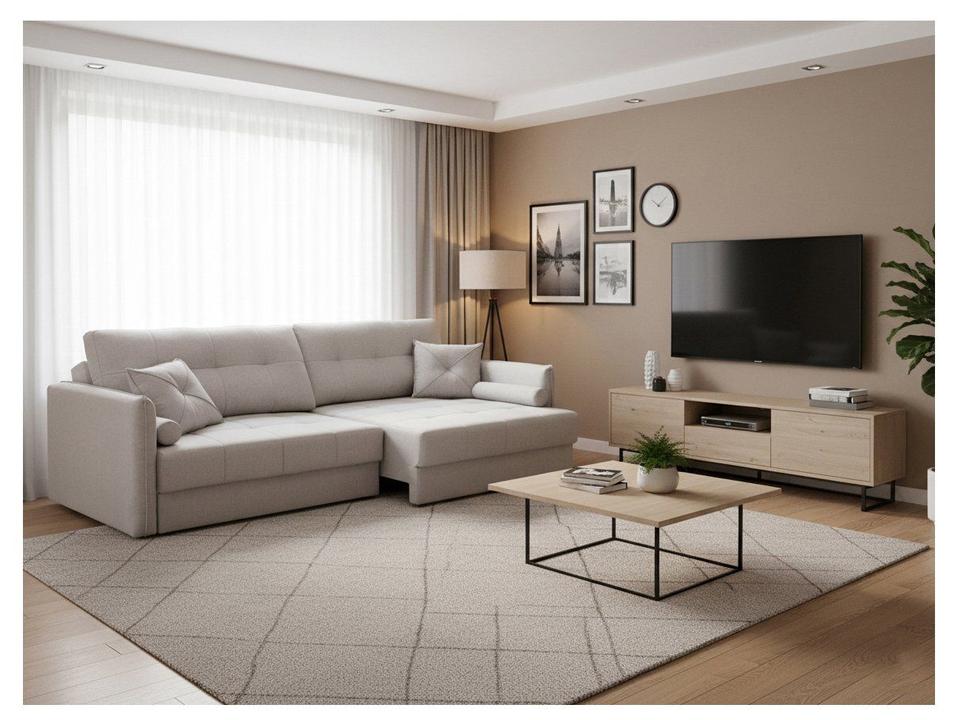 Sofá 5 Lugares Retrátil Reclinável Linho Urban Next Sofás - 2