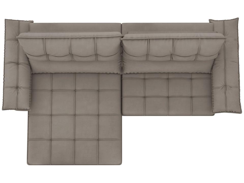 Sofá 5 Lugares Retrátil Reclinável Slim Molas Ensacadas Milano BestHouse - 7