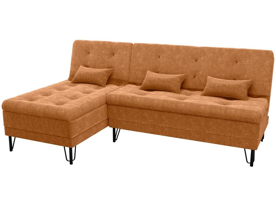 Sofá-cama 2 Lugares Casal Reclinável Veludo Matrix Nice - 6