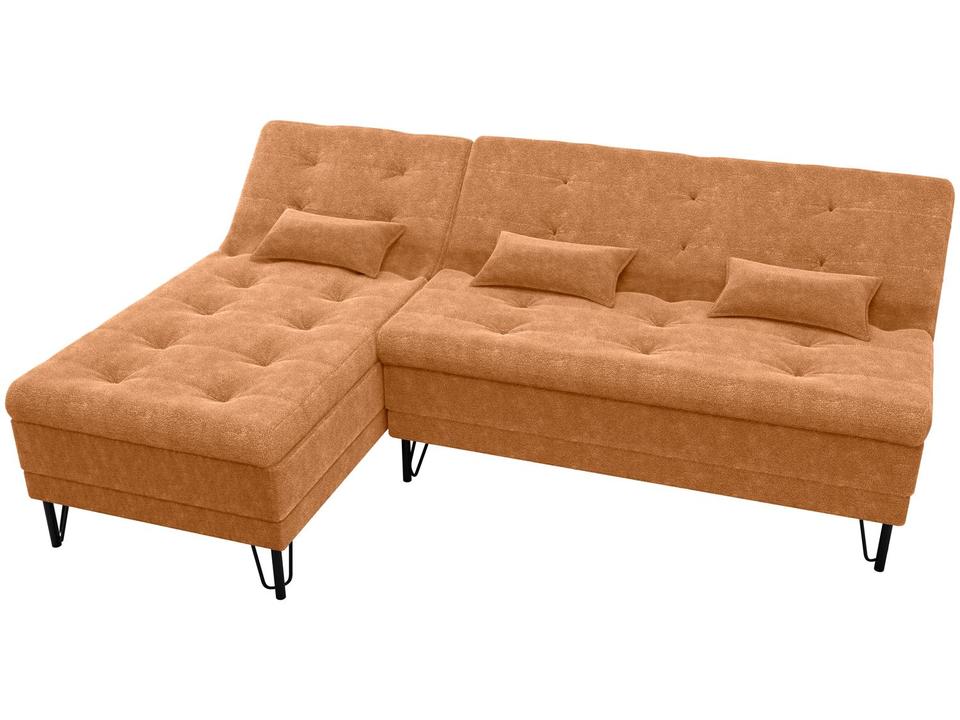 Sofá-cama 2 Lugares Casal Reclinável Veludo Matrix Nice - 3