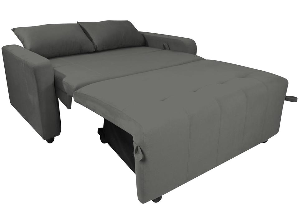 Sofá-cama 2 Lugares Casal Veludo Matrix Amora - 3