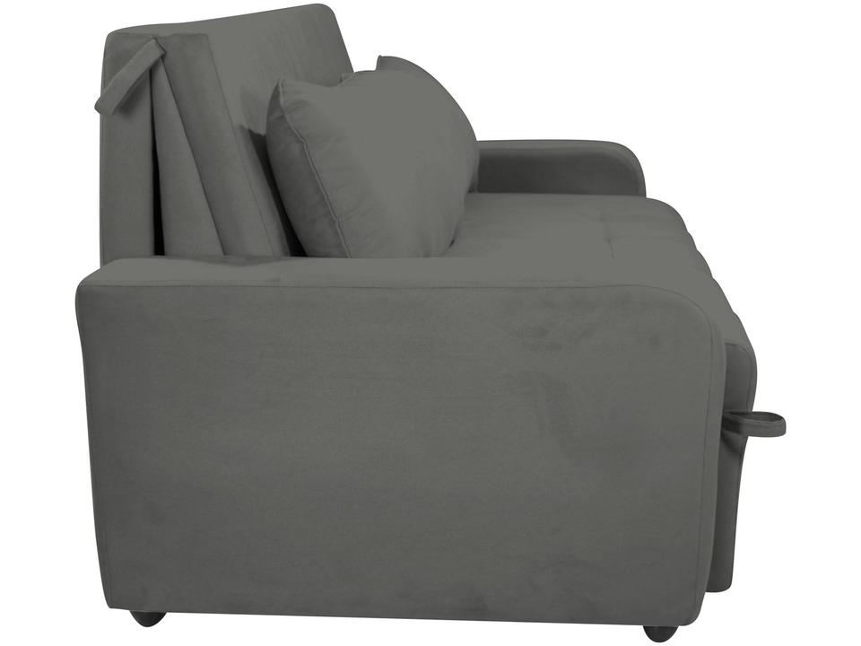 Sofá-cama 2 Lugares Casal Veludo Matrix Amora - 5