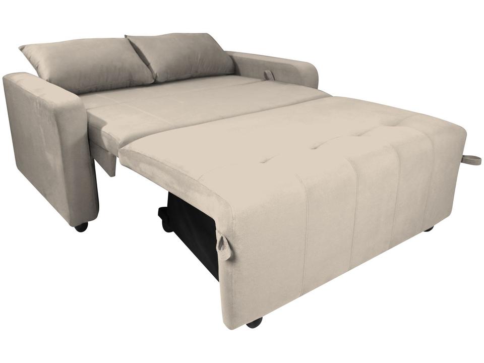 Sofá-cama 2 Lugares Casal Veludo Matrix Amora - 1