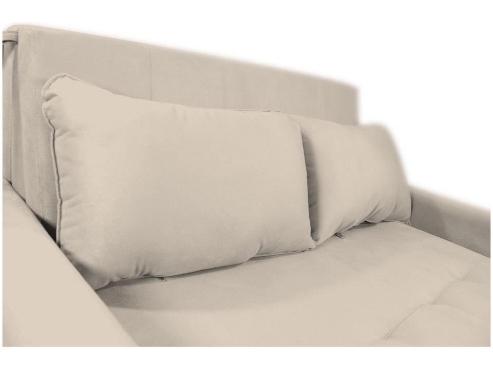 Sofá-cama 2 Lugares Casal Veludo Matrix Amora - 6