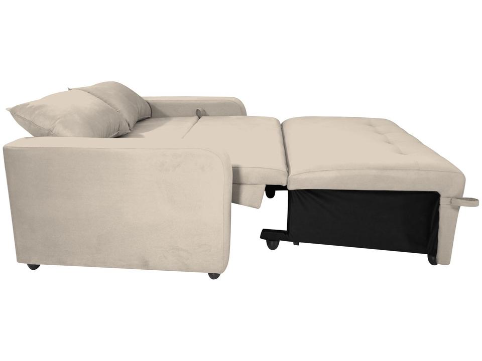 Sofá-cama 2 Lugares Casal Veludo Matrix Amora - 5
