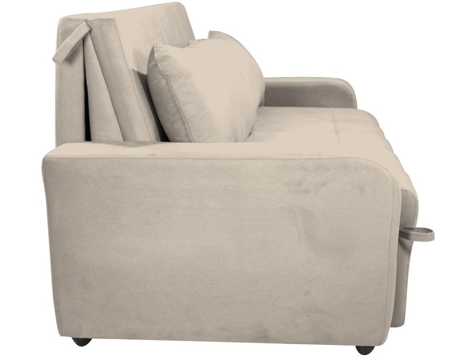 Sofá-cama 2 Lugares Casal Veludo Matrix Amora - 4