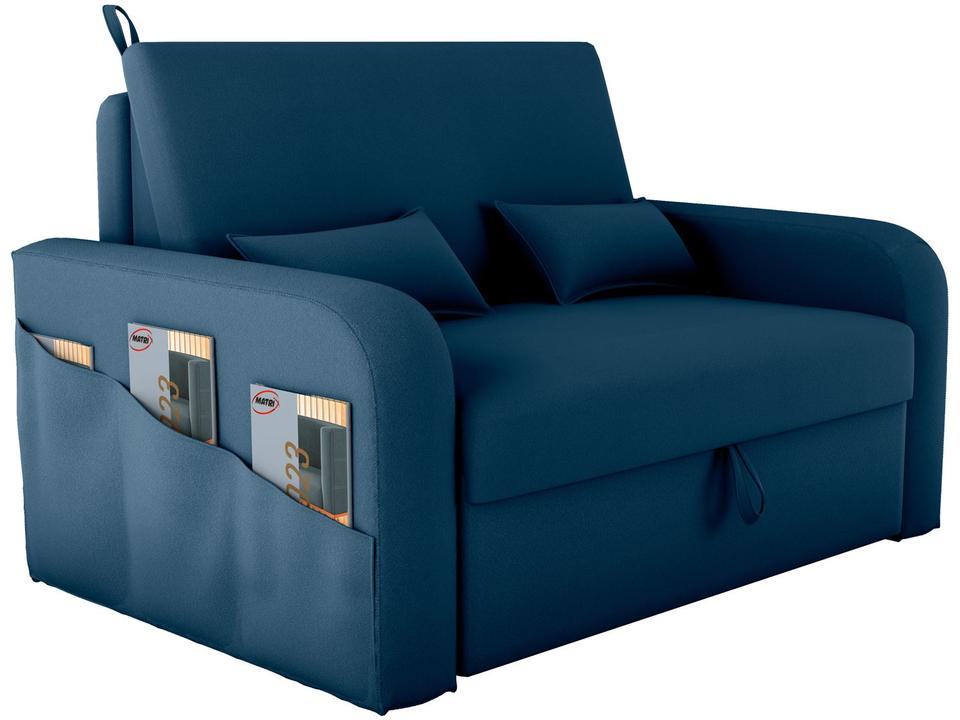 Sofá-cama 2 Lugares Casal Veludo Matrix Lady Dai - 3