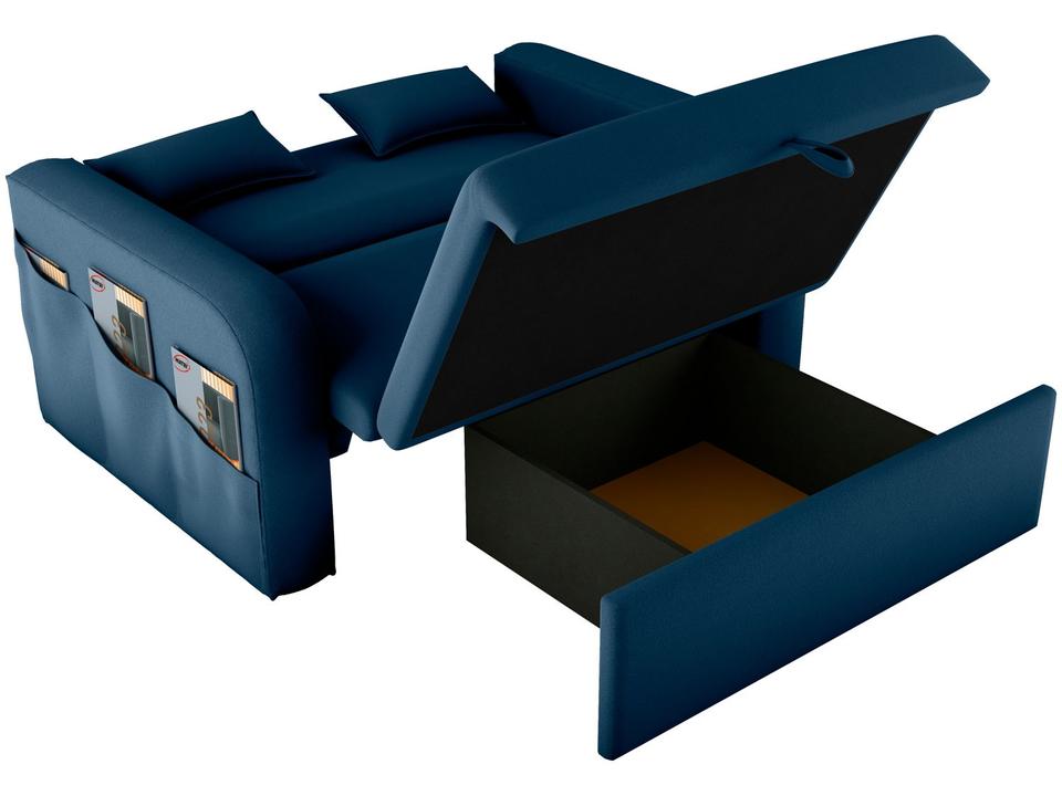 Sofá-cama 2 Lugares Casal Veludo Matrix Lady Dai - 4