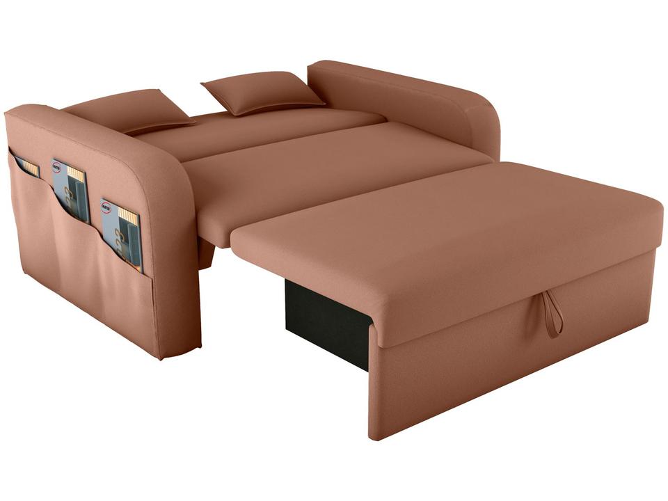 Sofá-cama 2 Lugares Casal Veludo Matrix Lady Dai - 4