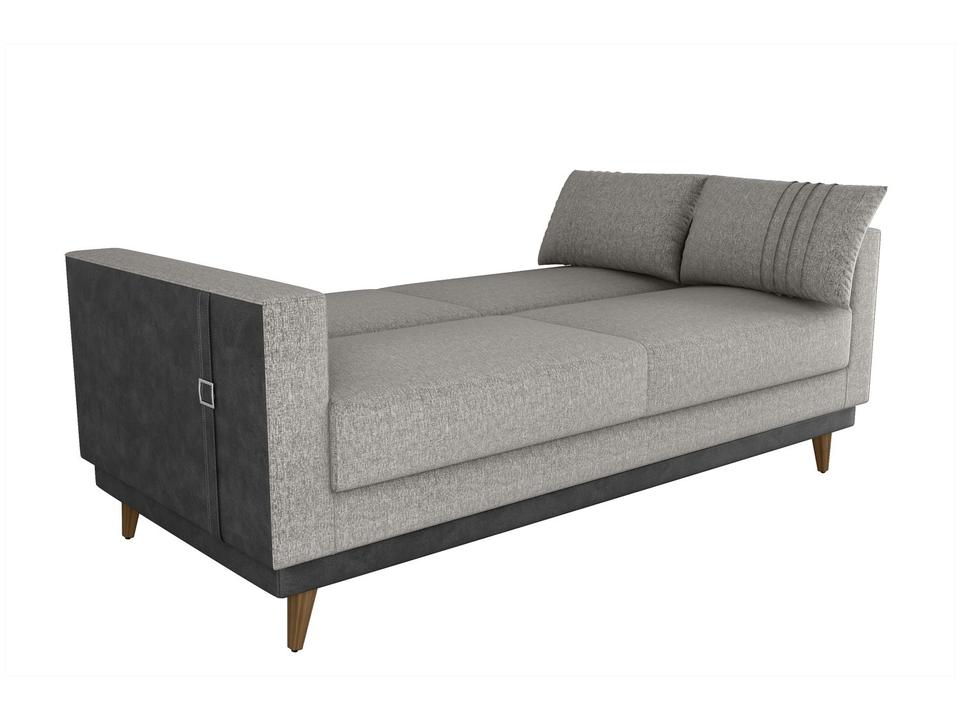 Sofá-cama 3 Lugares Casal Reclinável Facto e Linho Matrix Esther - 7