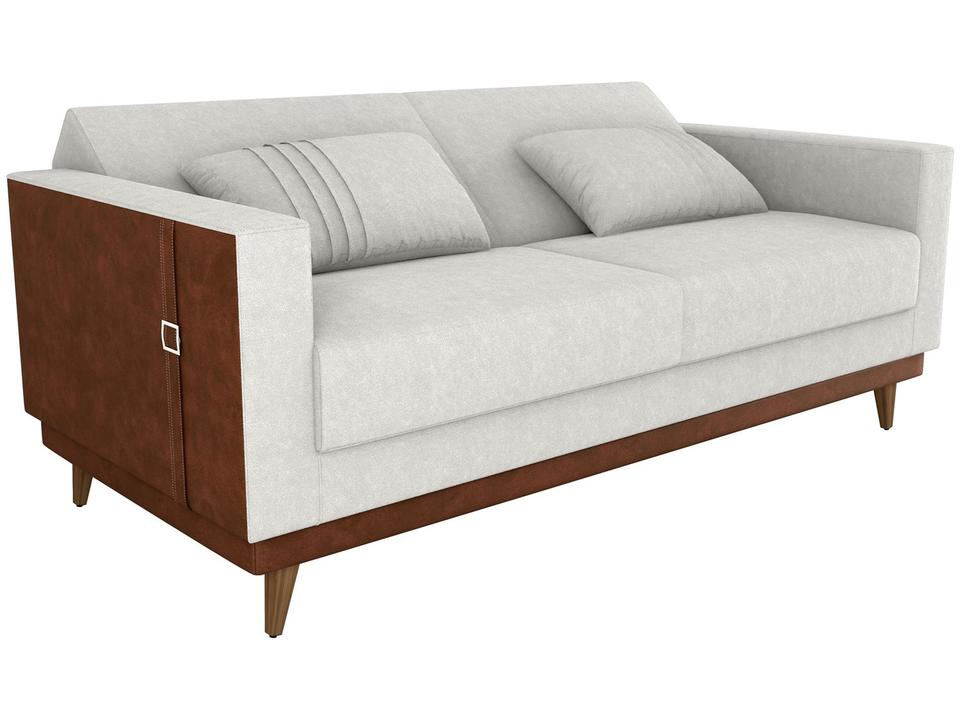 Sofá-cama 3 Lugares Casal Reclinável Facto e Linho Matrix Esther - 6