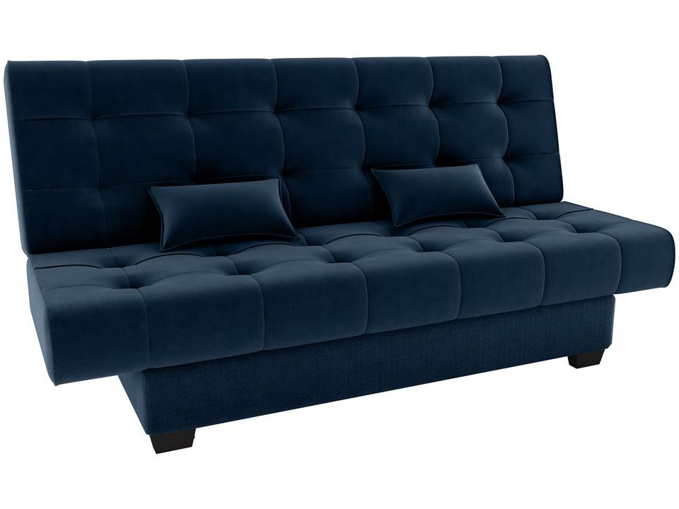 Sofá-cama 3 Lugares Casal Reclinável Veludo Matrix Laila - 2