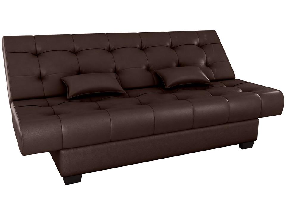 Sofá-cama 3 Lugares Casal Reclinável Veludo Matrix Laila - 1