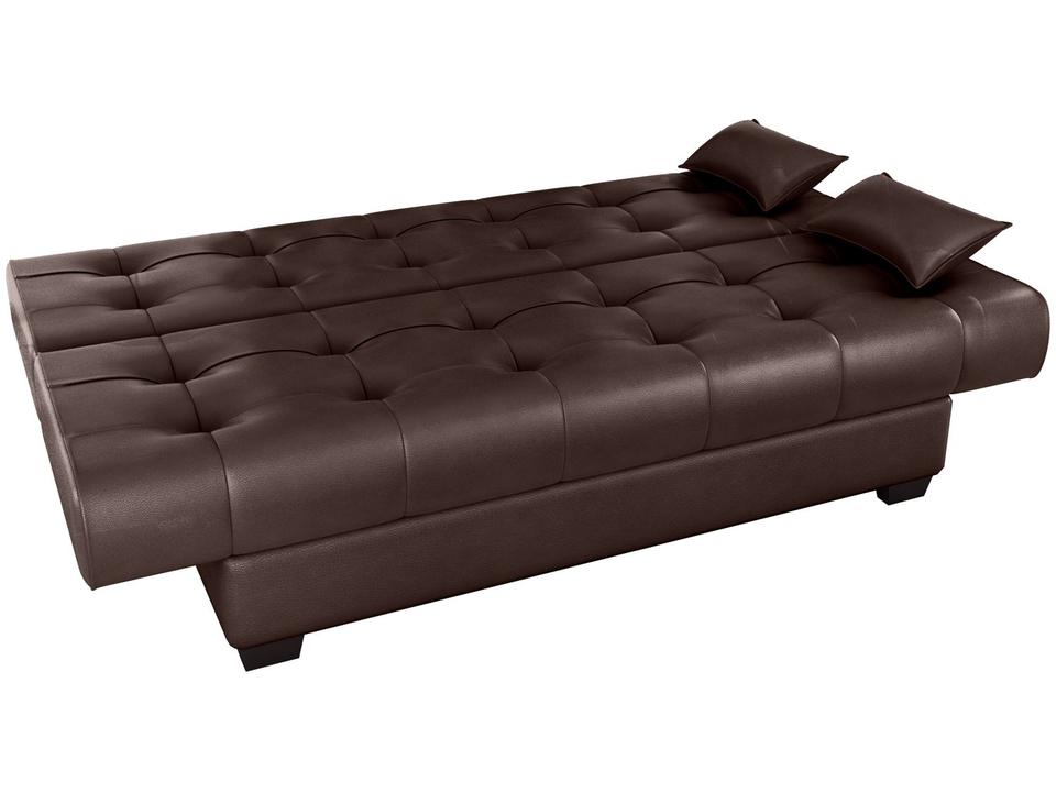 Sofá-cama 3 Lugares Casal Reclinável Veludo Matrix Laila - 3