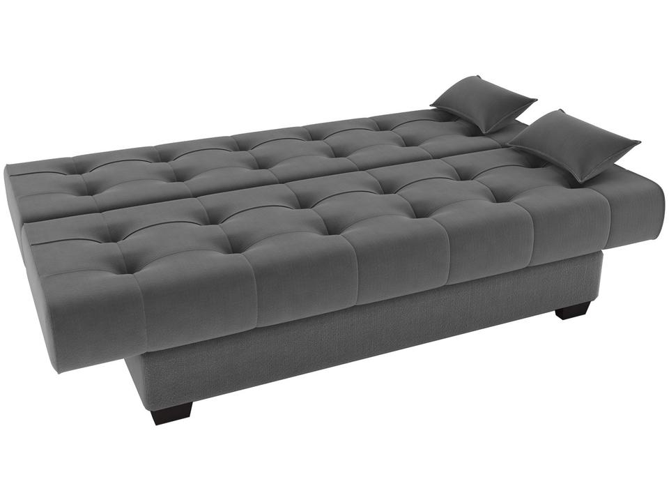 Sofá-cama 3 Lugares Casal Reclinável Veludo Matrix Laila - 2