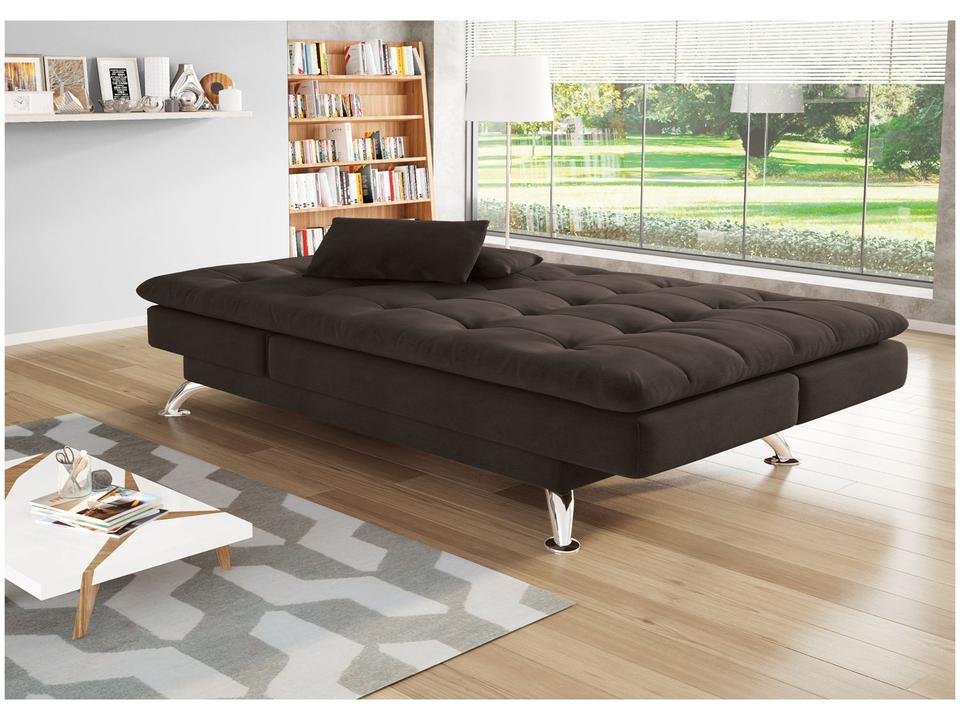 Sofá-cama 3 Lugares Reclinável Linoforte Jade - 4