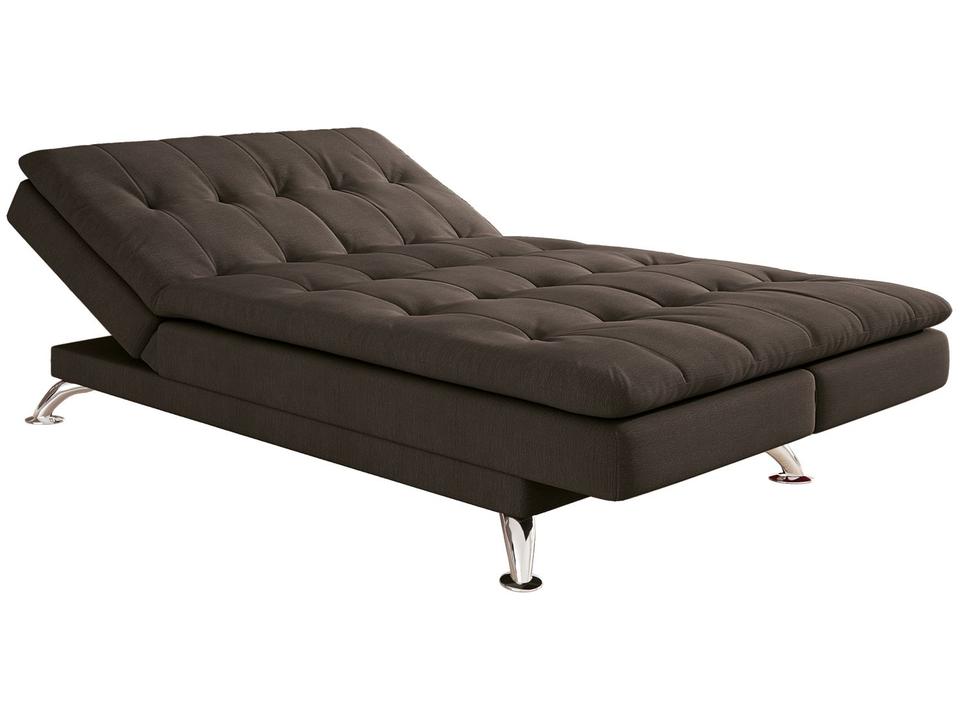 Sofá-cama Casal 3 Lugares Reclinável Suede Linoforte Jade A2 - 8