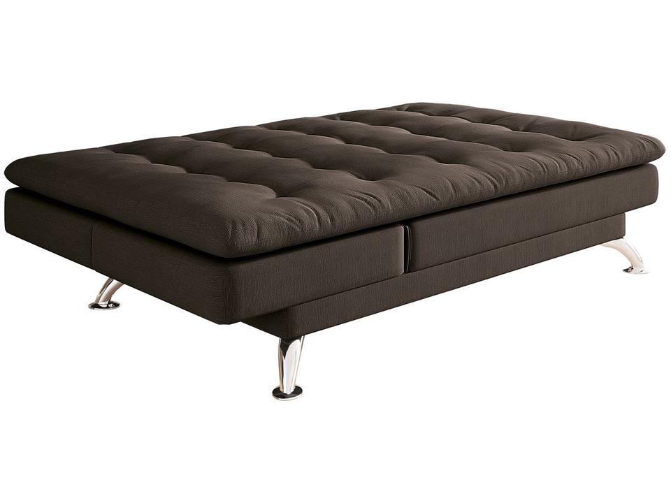 Sofá-cama Casal 3 Lugares Reclinável Suede Linoforte Jade A2 - 10