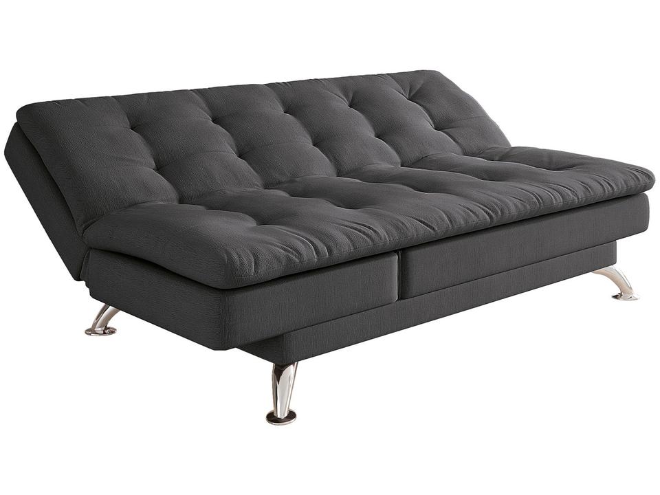 Sofá-cama Casal 3 Lugares Suede Linoforte Jade A2 - 7