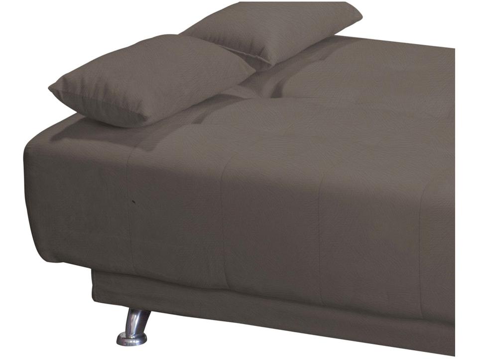 Sofá-cama Casal 3 Lugares Suede Matrix - 4