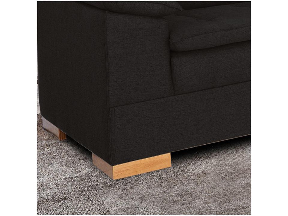 Sofá de Canto 5 Lugares Veludo Ideale JW Estofados - 5