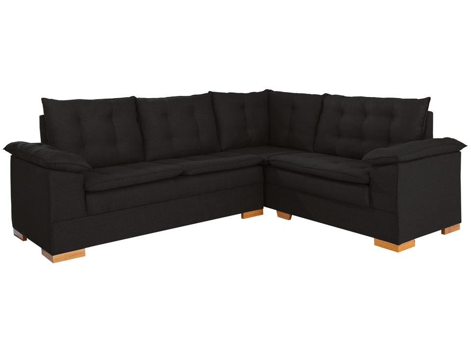 Sofá de Canto 5 Lugares Veludo Ideale JW Estofados - 1