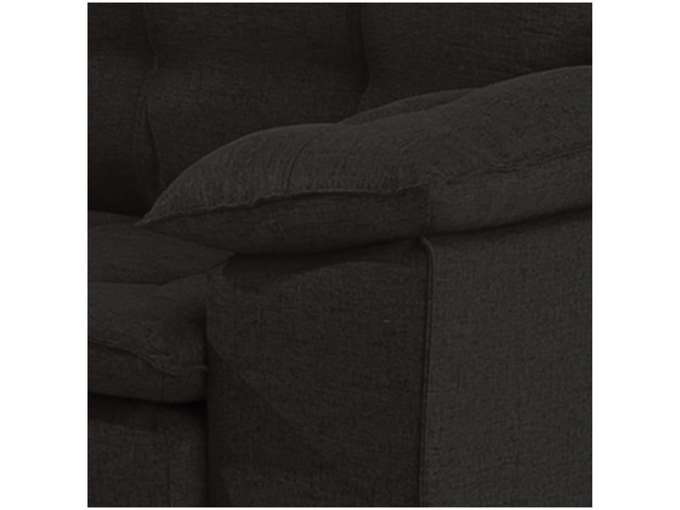 Sofá de Canto 5 Lugares Veludo Ideale JW Estofados - 4