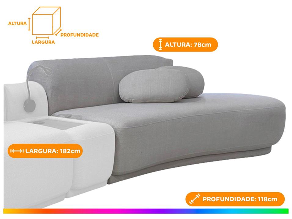 Sofá Linho Braque Proença Martielo Prime - 3