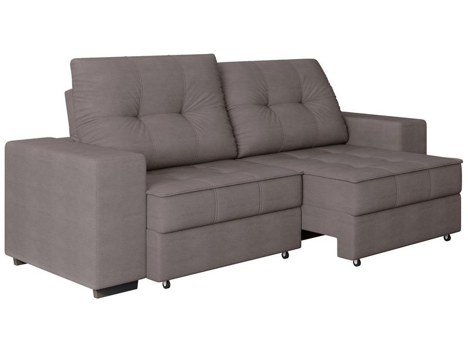 Sofá Retrátil Reclinável 4 Lugares Suede Moviment Artesano Linoforte