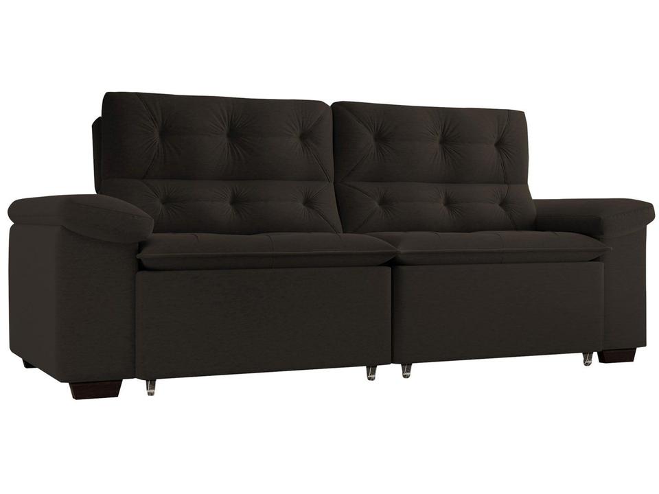 Sofá Retrátil Reclinável 4 Lugares Veludo Phormatta Costa Rica SMP - 3