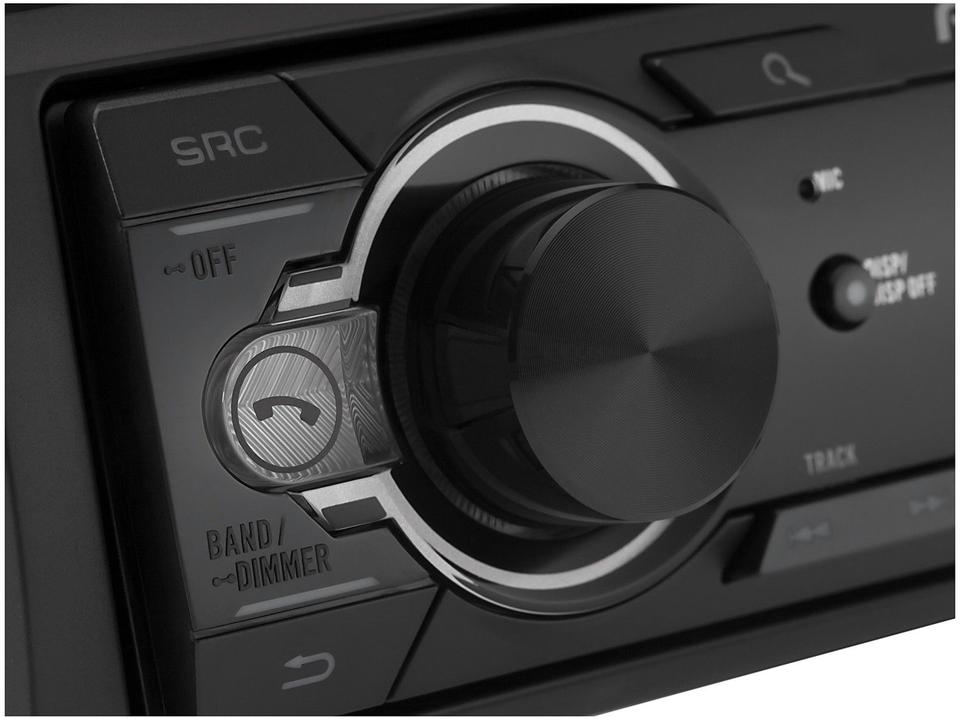 Som Automotivo Pioneer MP3 Player Rádio AM/FM - Bluetooth USB Auxiliar MVH-S218BT - 7