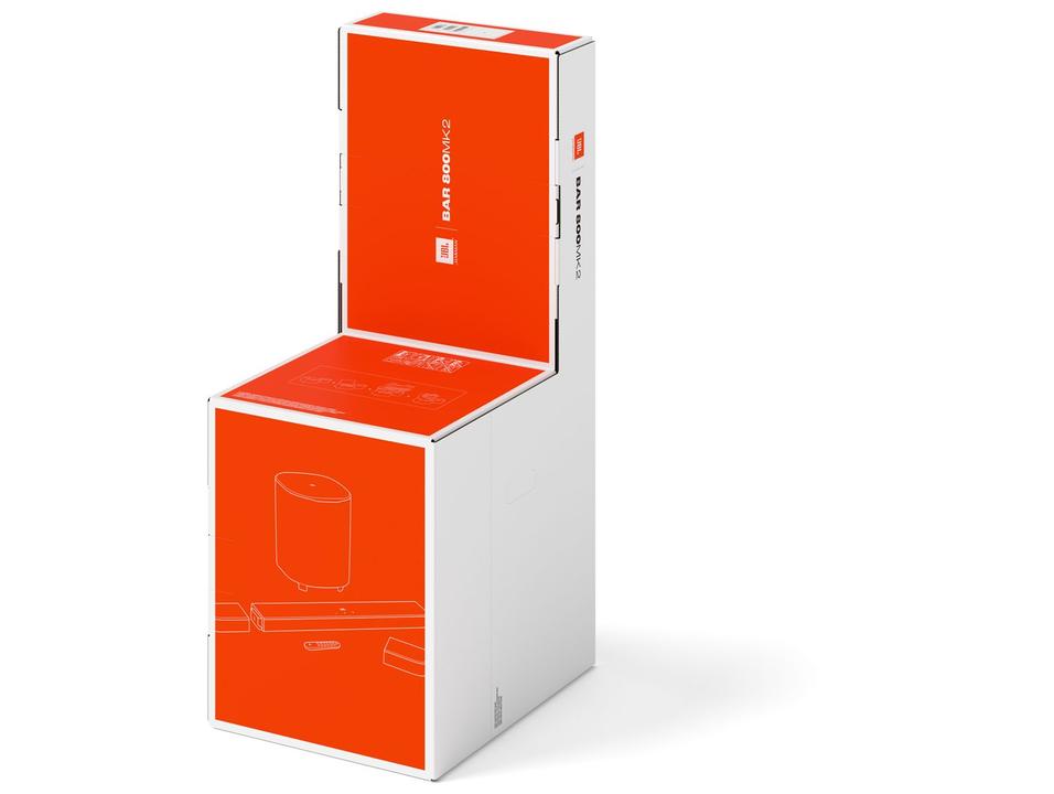 Soundbar JBL Bar Series 800MK2 5.1.2 Bluetooth com Subwoofer sem Fio 360W USB - 15